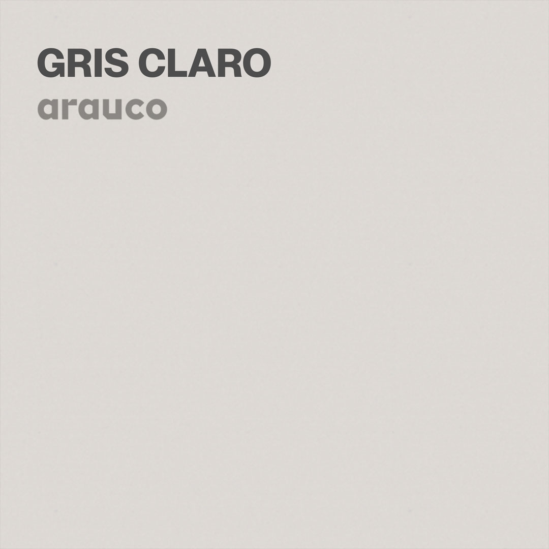 Melamina Gris Claro Arauco | Tablero MDF | 15 MM