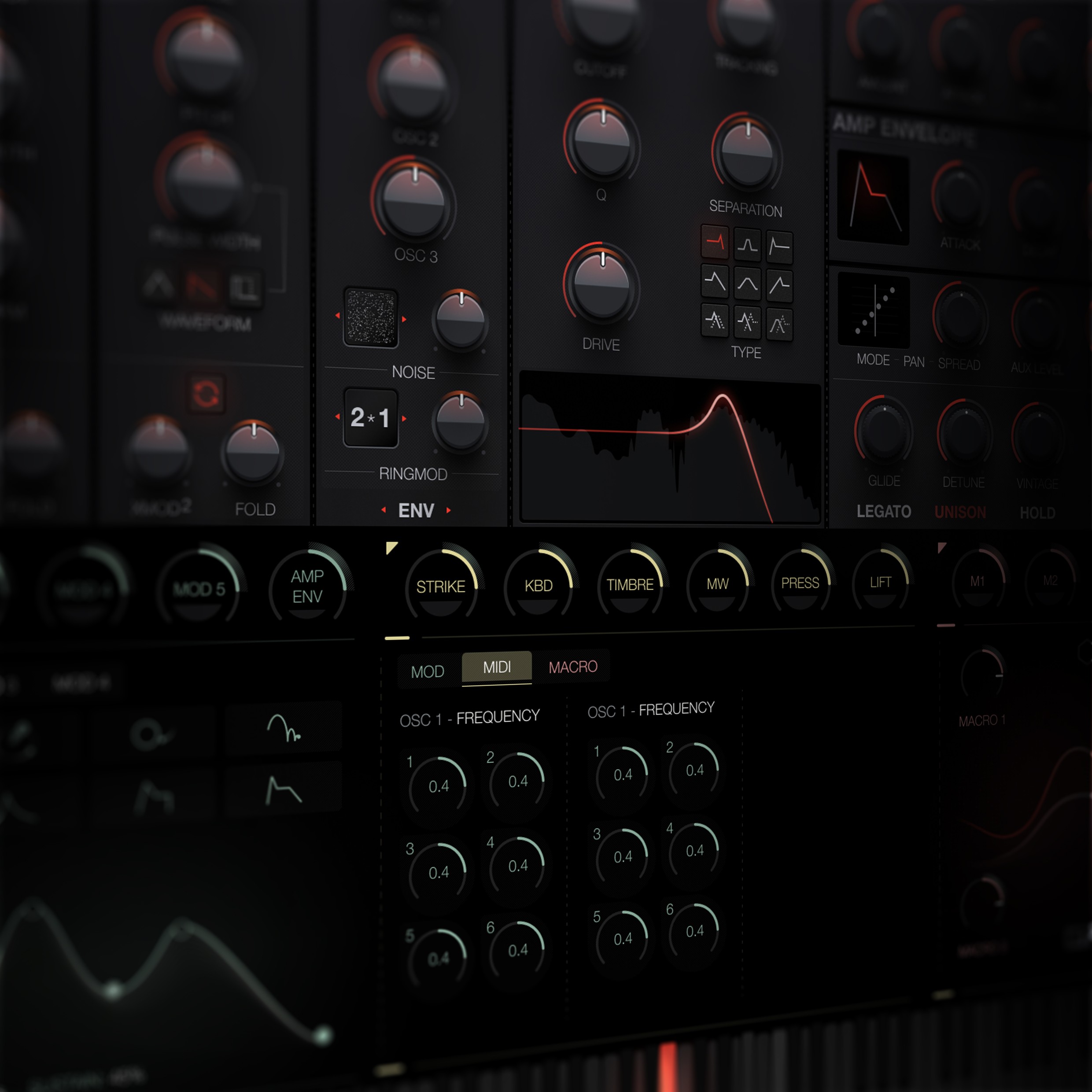 Client audio interface.