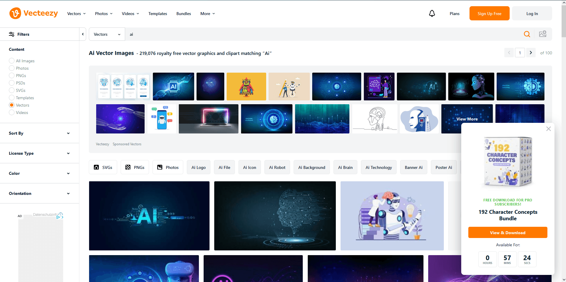 Vecteezy  Home Page