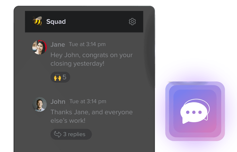 mensajería de colmena