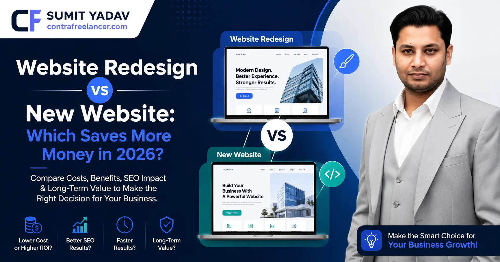 Website Redesign vs New Website