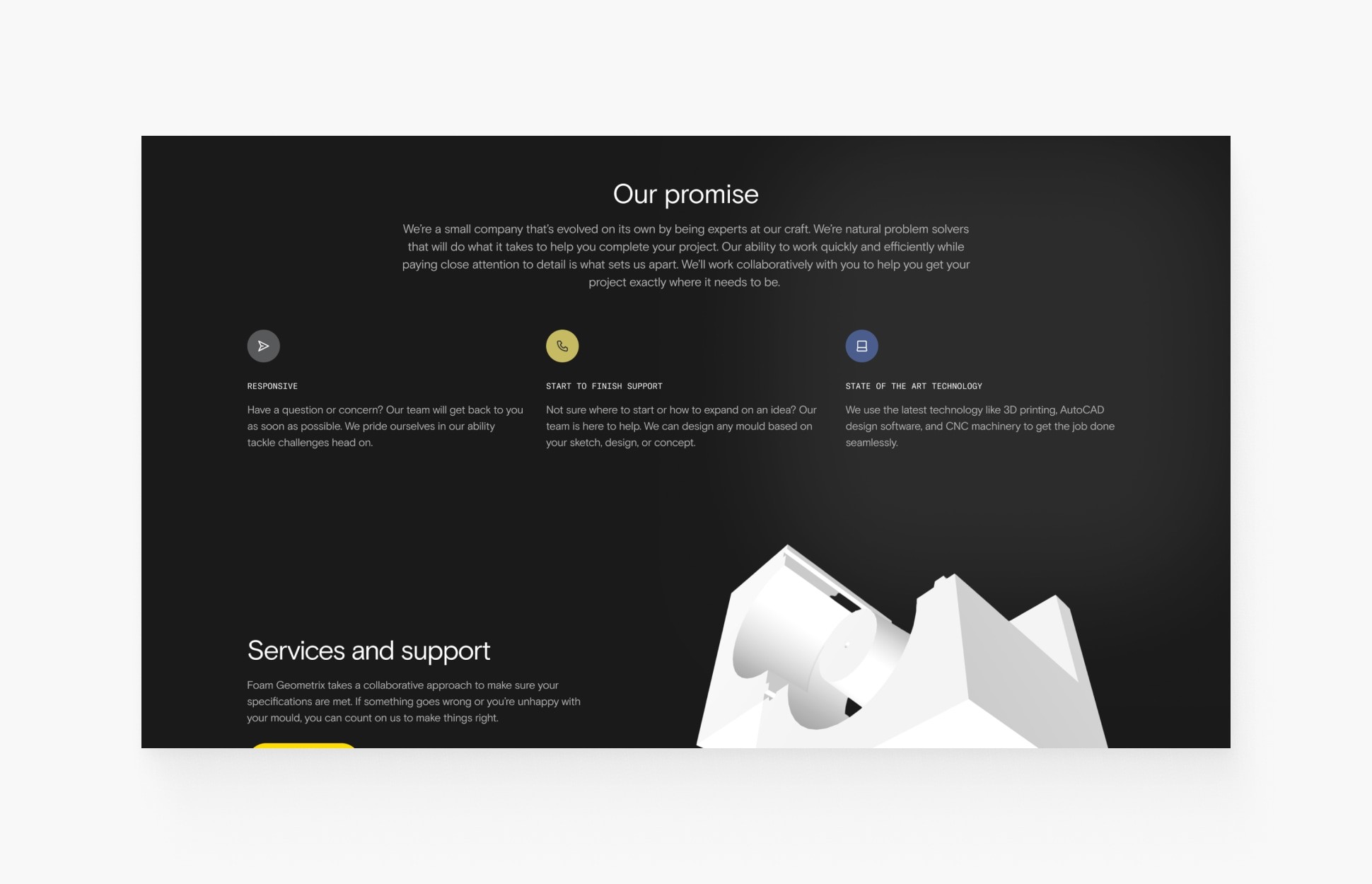 foam geometrix website