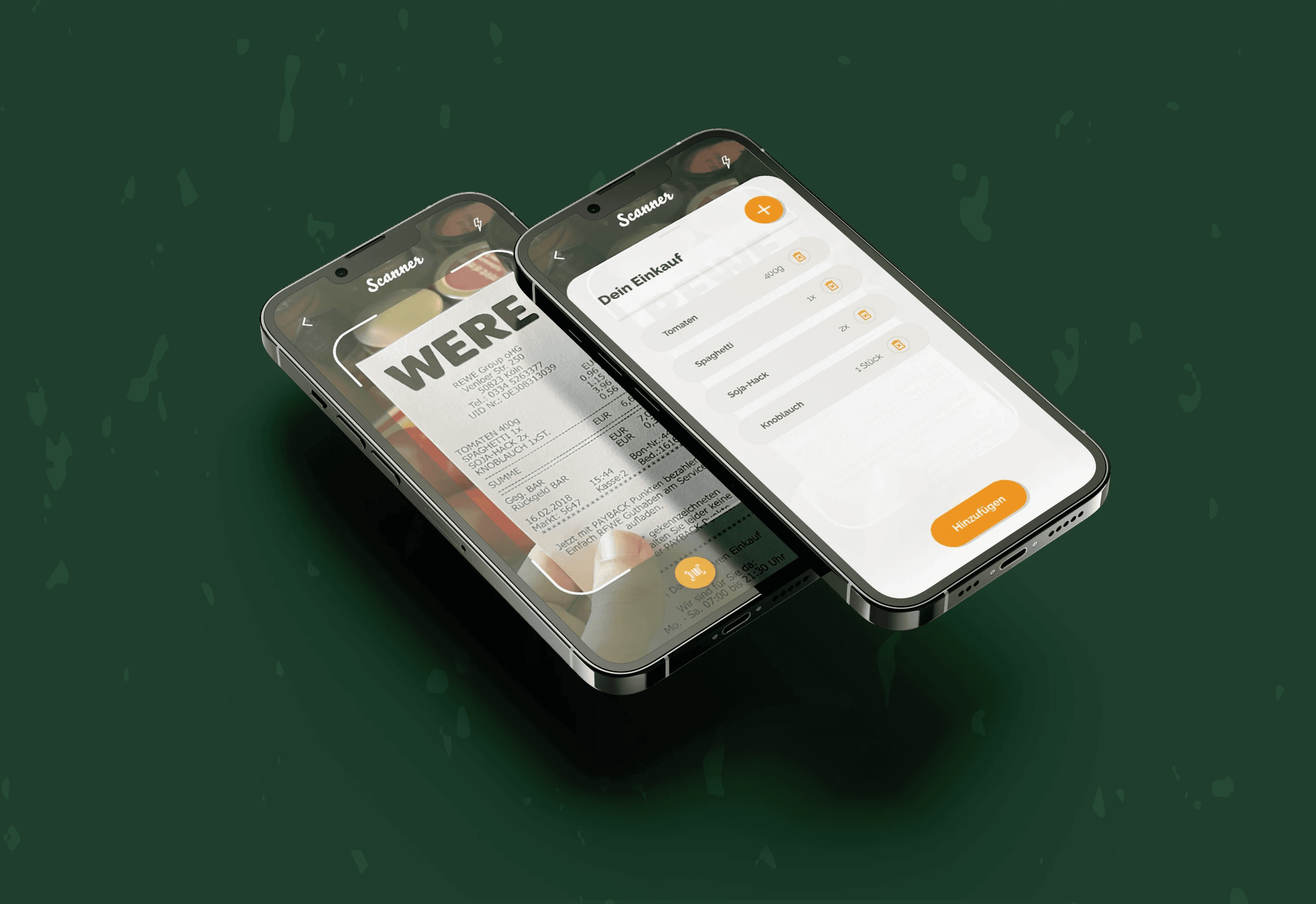 Pantry Scanner Screen Mockup 