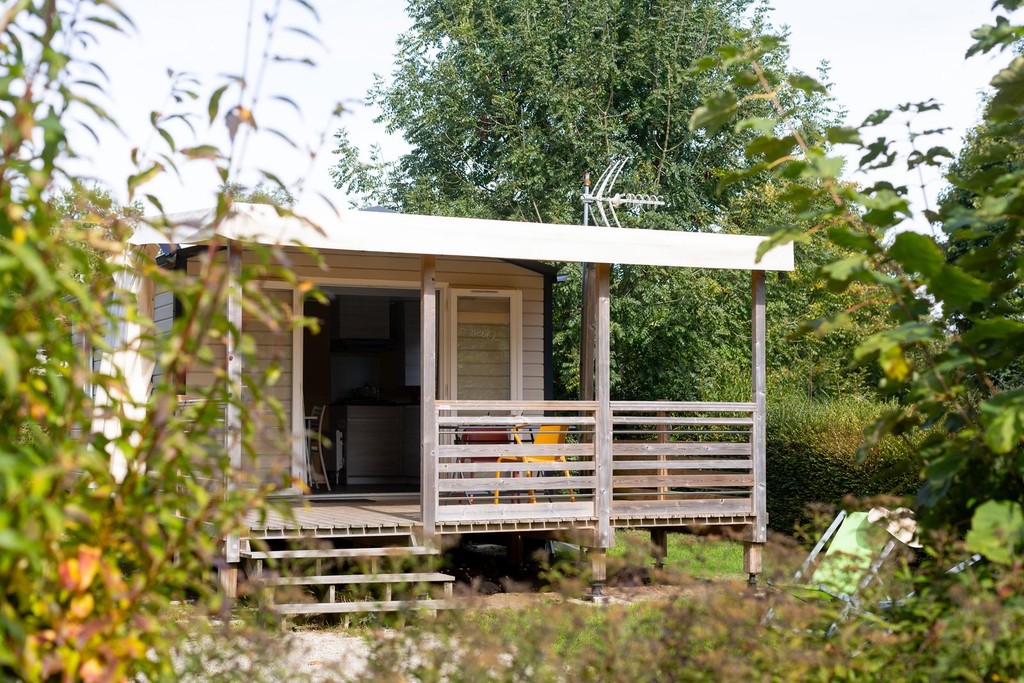 Interieur mobil-home confort 1 chambre 