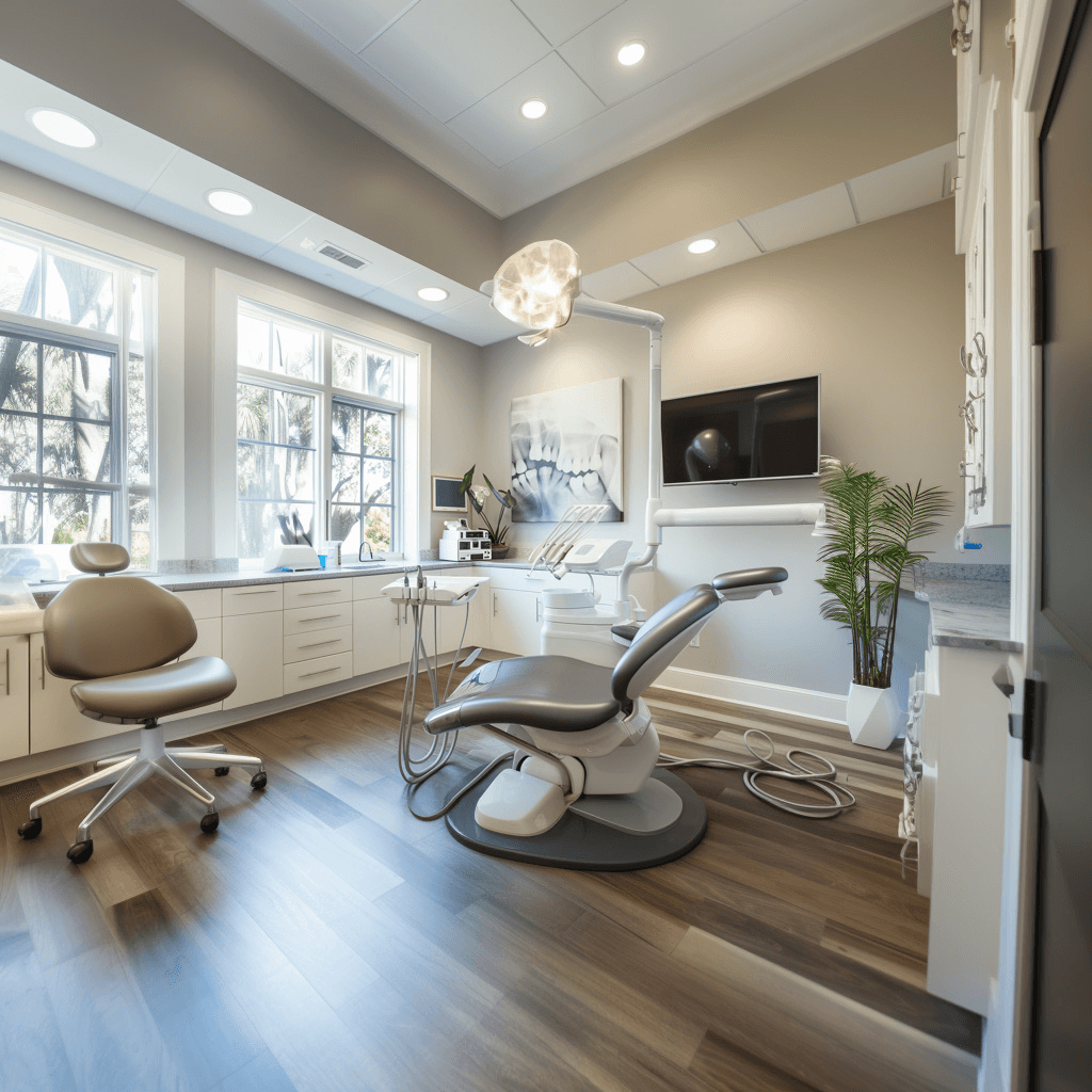 Pretty dental office