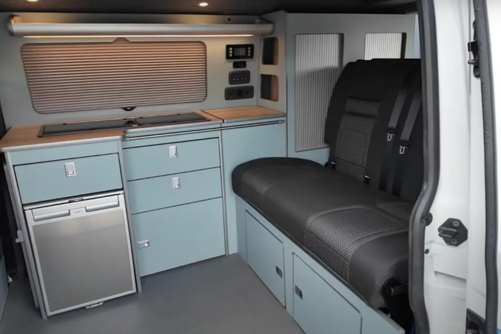 VW Transporter campervan kitchen design