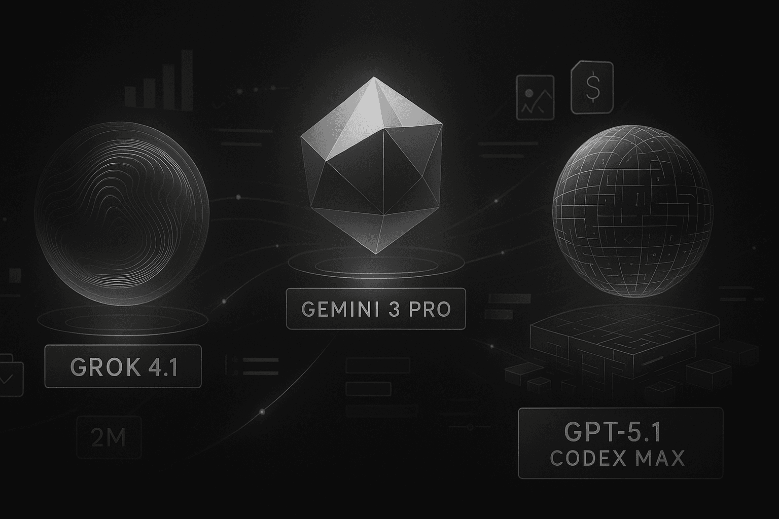 Grok 4.1 vs Gemini 3 Pro vs GPT-5.1