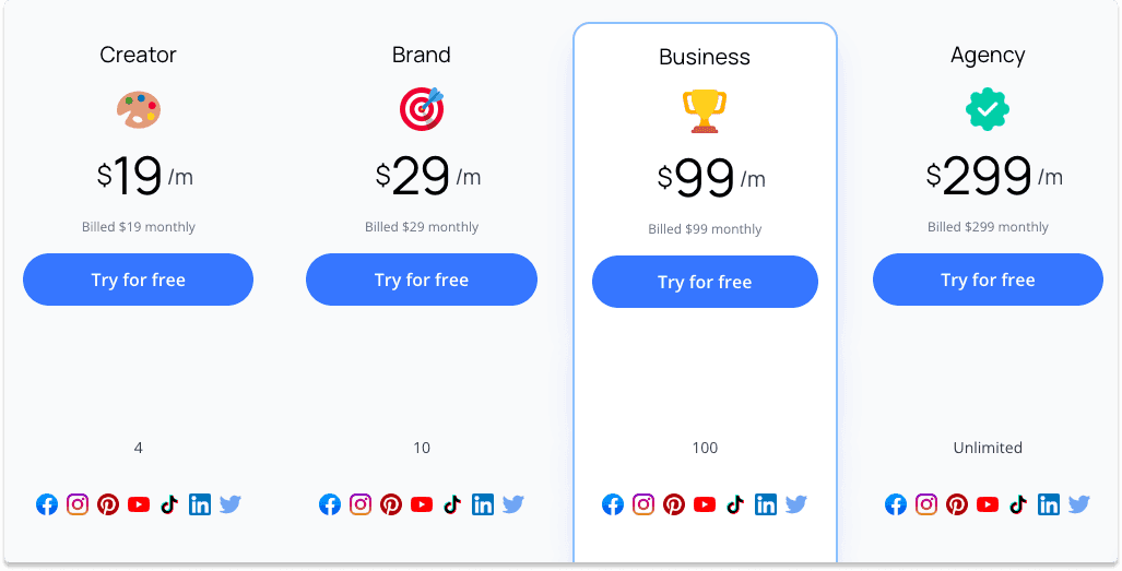 Social Selling Software FeedHive Pricing | Breakcold