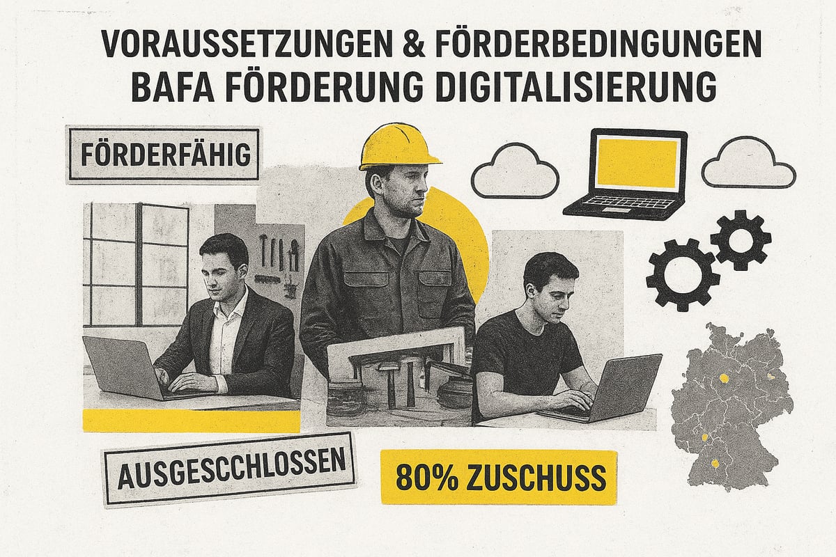 Voraussetzungen, Ausschlüsse & Förderbedingungen