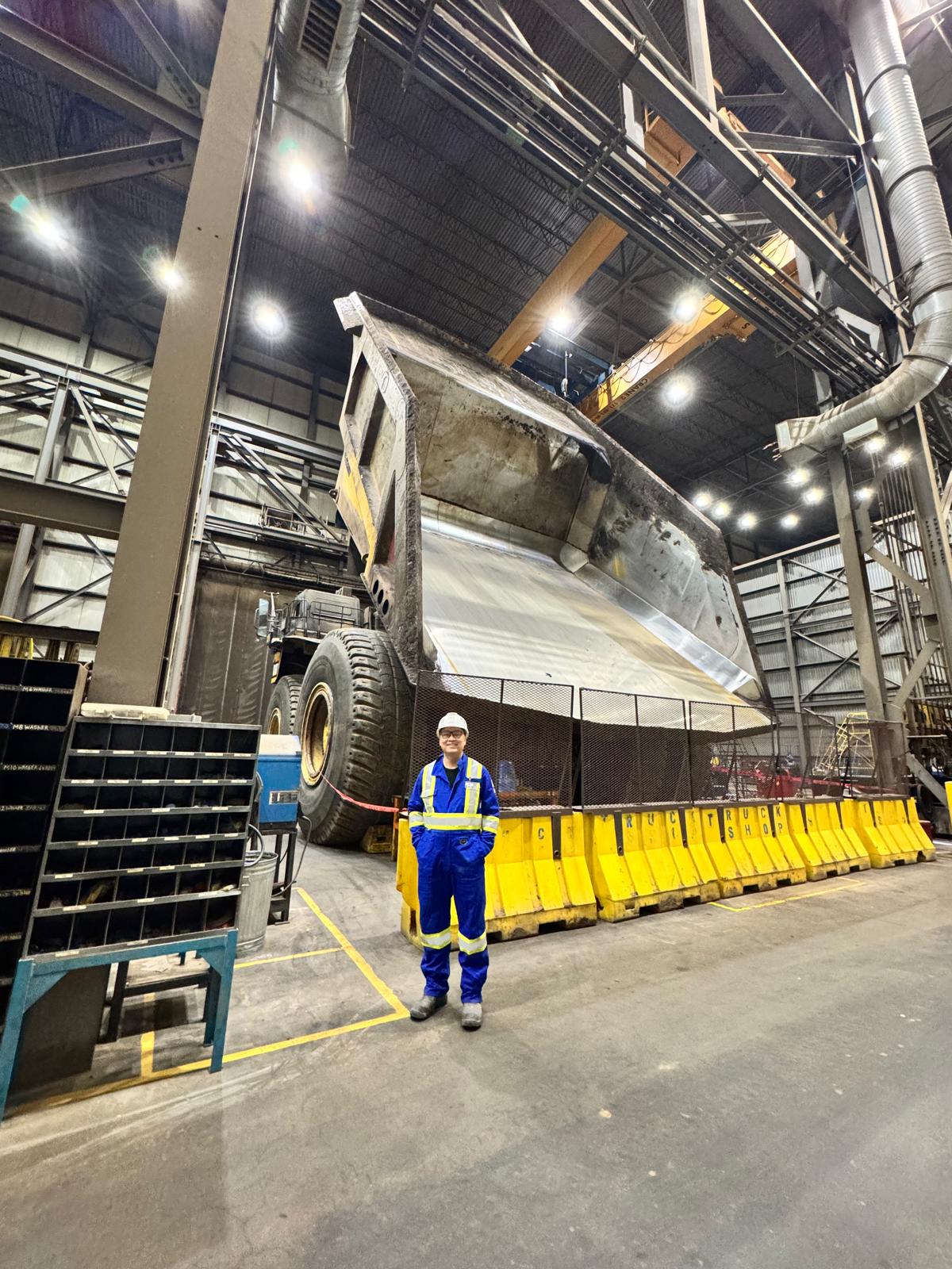 Professional person working on a laptop