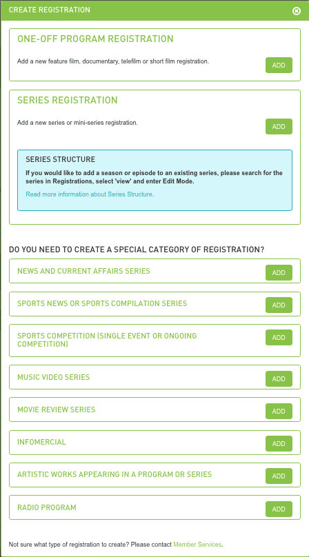 Screenshot of portal showing account details