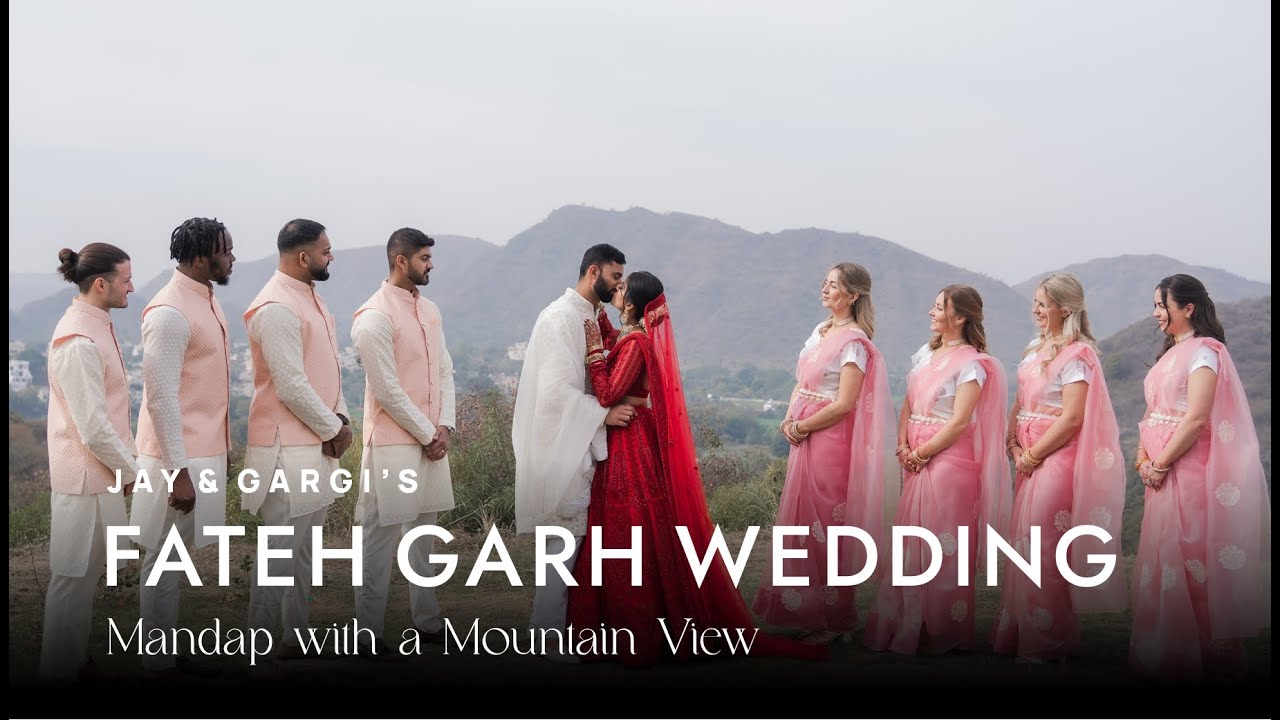 Jay and Gargi's intimate wedding across Fatehvilas and Fatehgarh, Udaipur