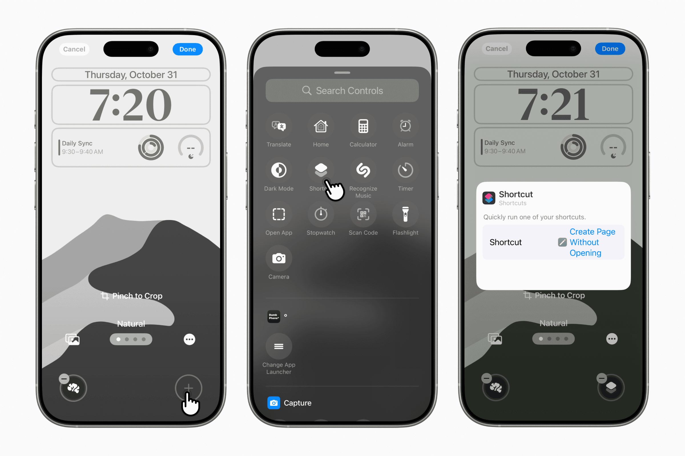 Lock Screen Controls