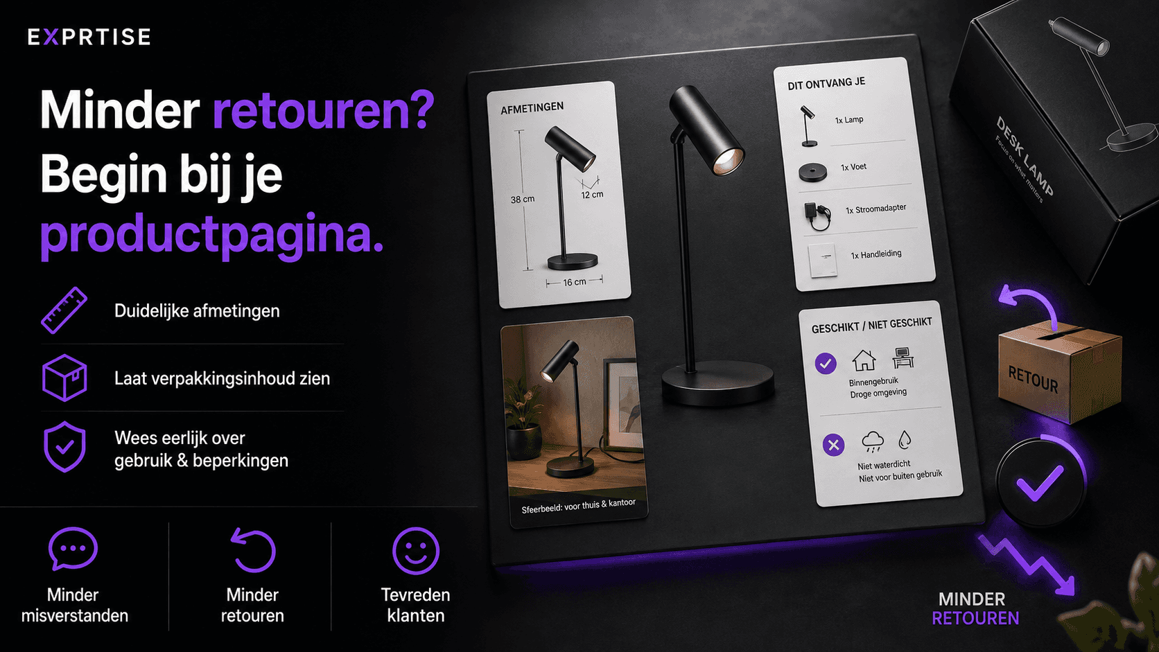 Minder retouren op bol.com door een betere productpagina