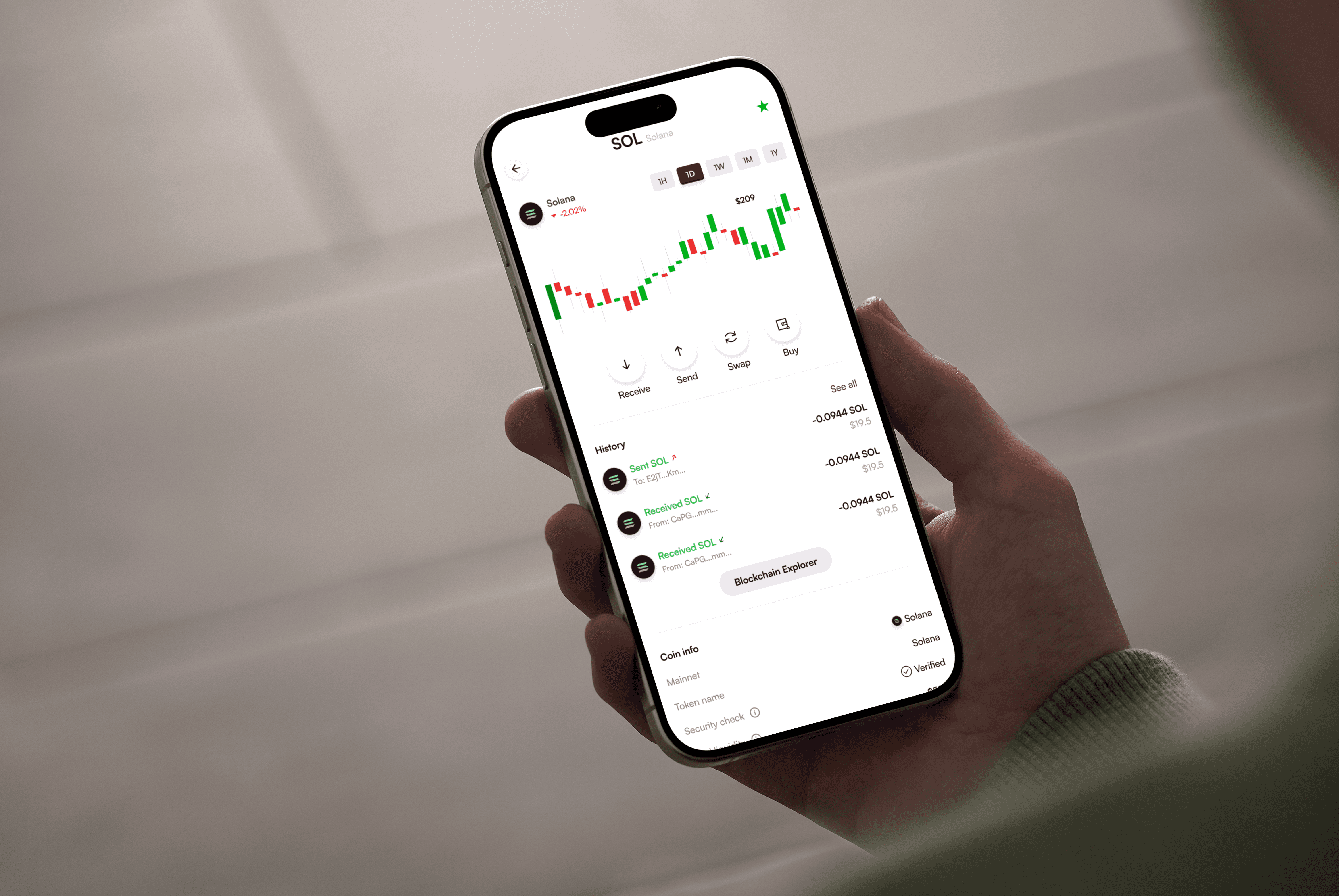 Tilted desktop view of liquidex