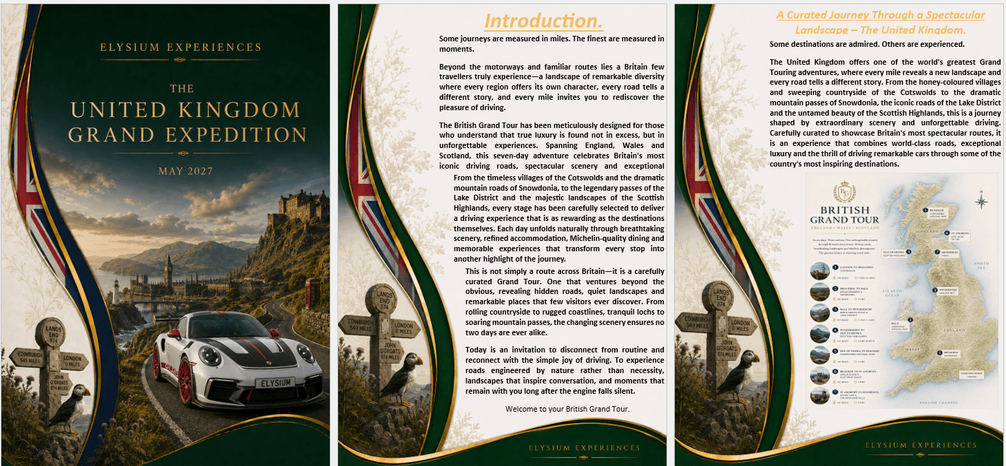 Lake District Expedition brochure preview