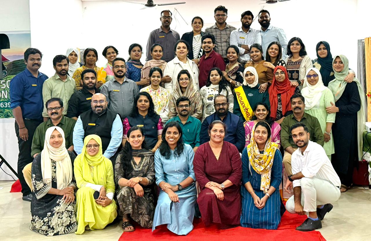 LET's TRAINING PROGRAM GROUP PHOTO at Vagamon, Kerala