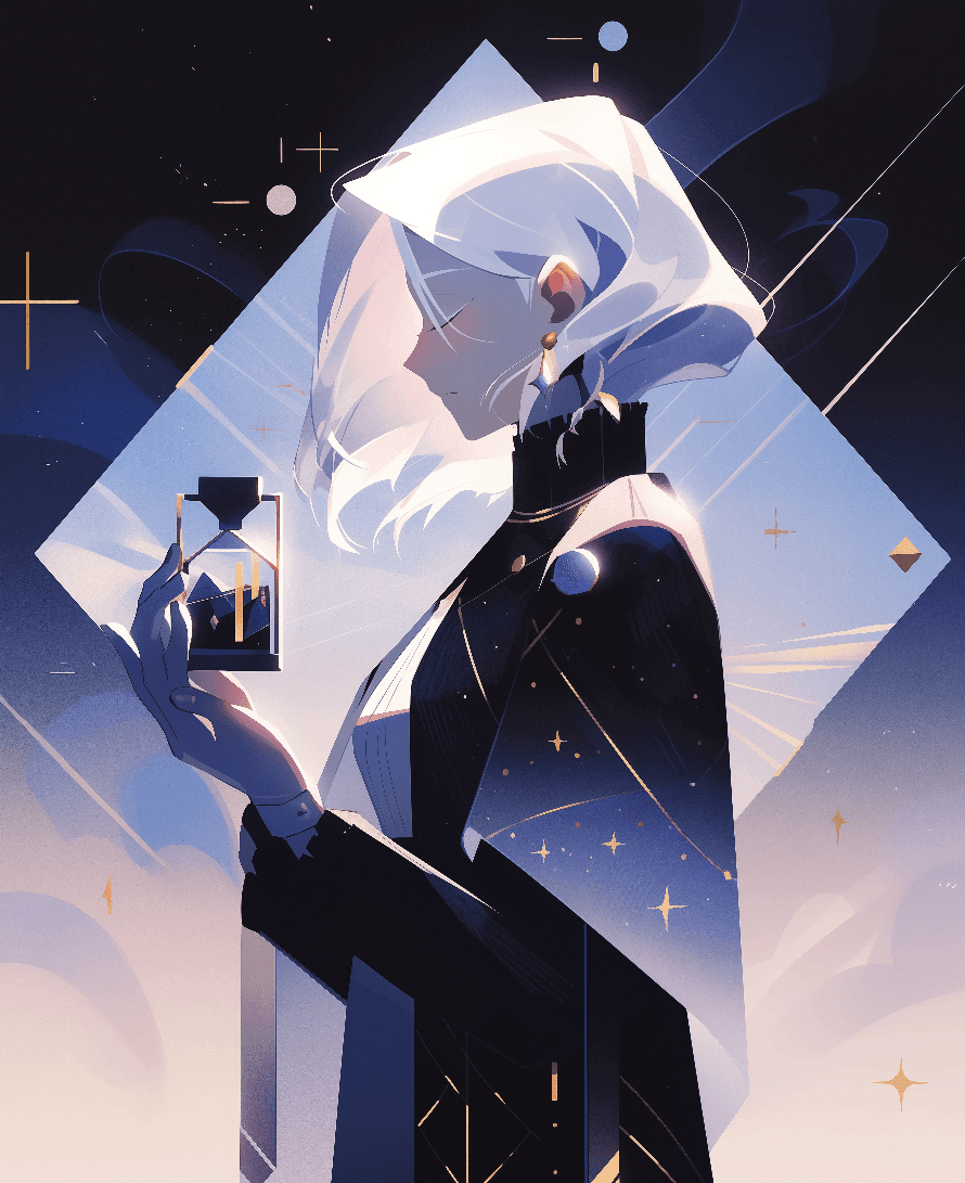 elven girl from nft collection celestials