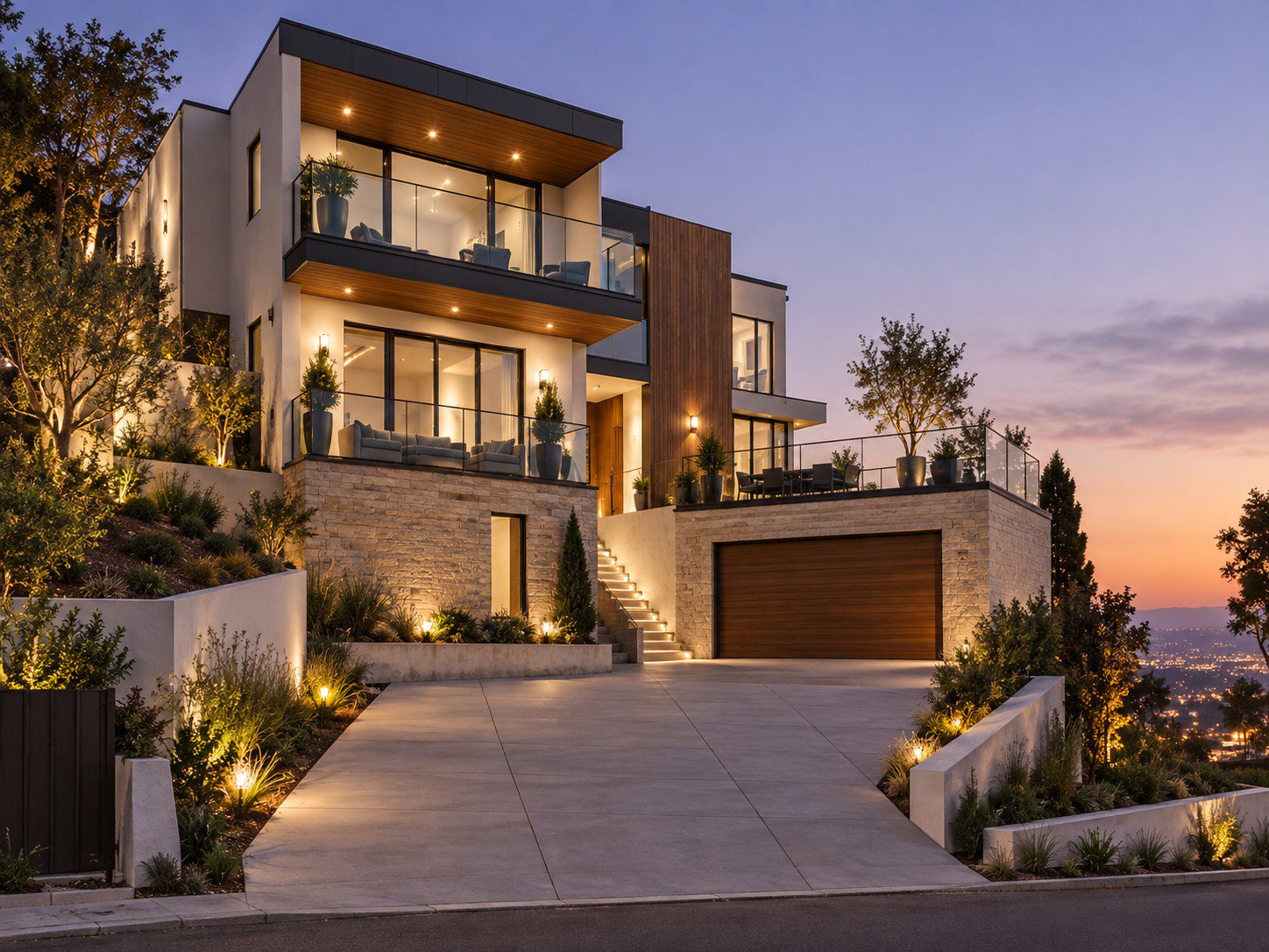 Construction & Bridge property in LA - Hollywood Hills