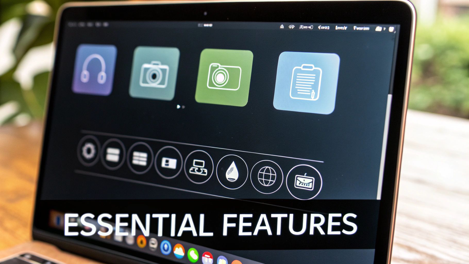 A person editing a video on a macOS device, highlighting the features of zooming video software.
