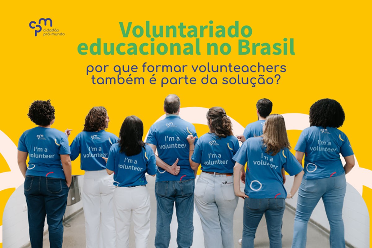 Voluntariado Educacional no Brasil: Por que formar "Volunteachers" é a Chave para o Impacto Social?