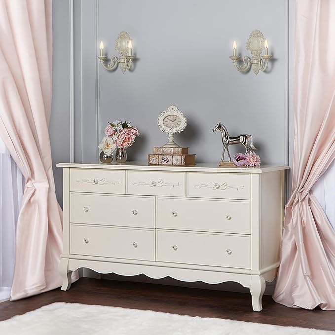 Evolur aurora dresser – A stylish and functional furniture piece, perfect for any modern home.