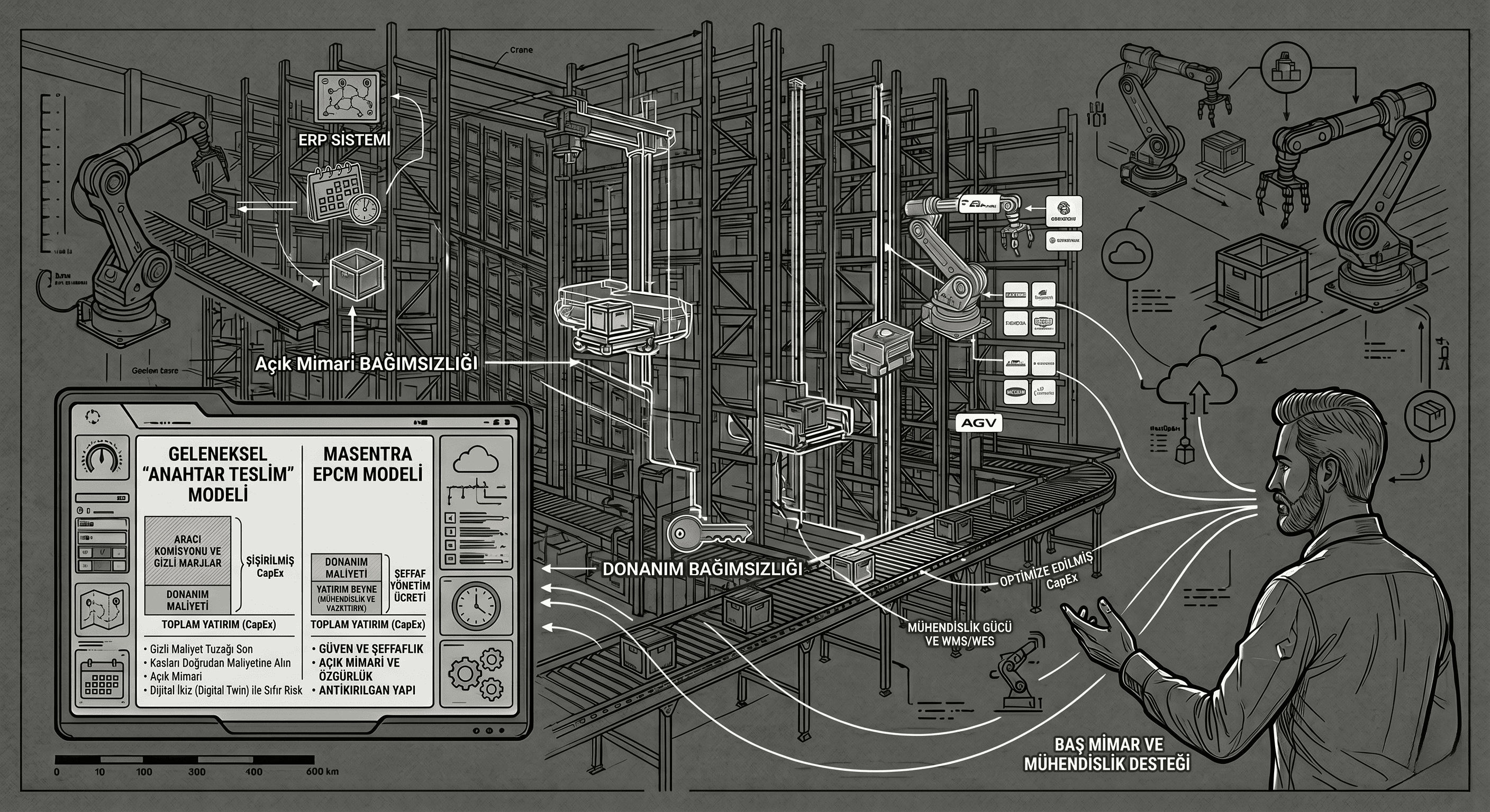 İntralojistikte EPCM