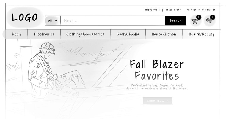 1--Sitesearch---Clear---prominent-Search-Box ecommerce ux design