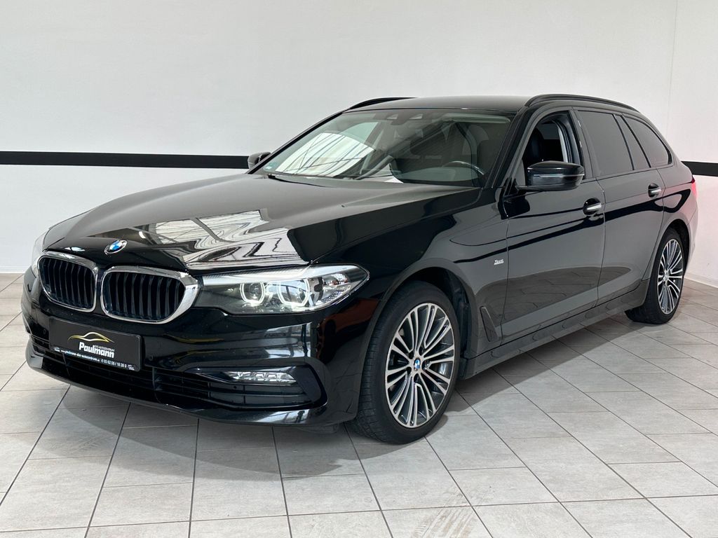 BMW 520 2018 BLACK Gebrauchtwagen - Hauptansicht