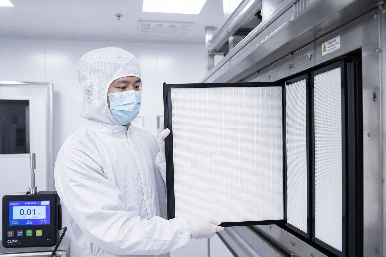 香港無塵車間 HEPA 與 ULPA 高效濾網系統終端過濾 | Hong Kong Clean Room HEPA and ULPA High-Efficiency Filter Terminal Filtration System