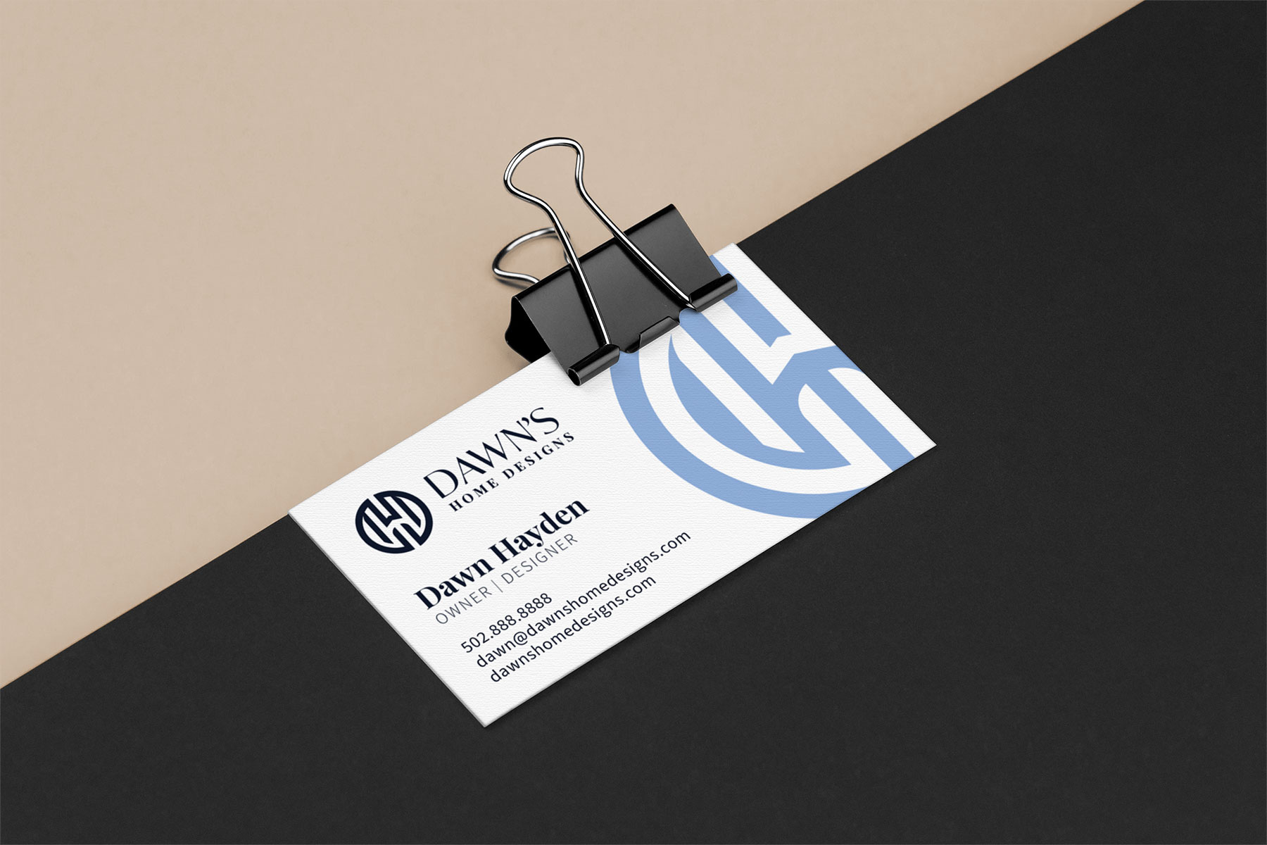 DHD business card