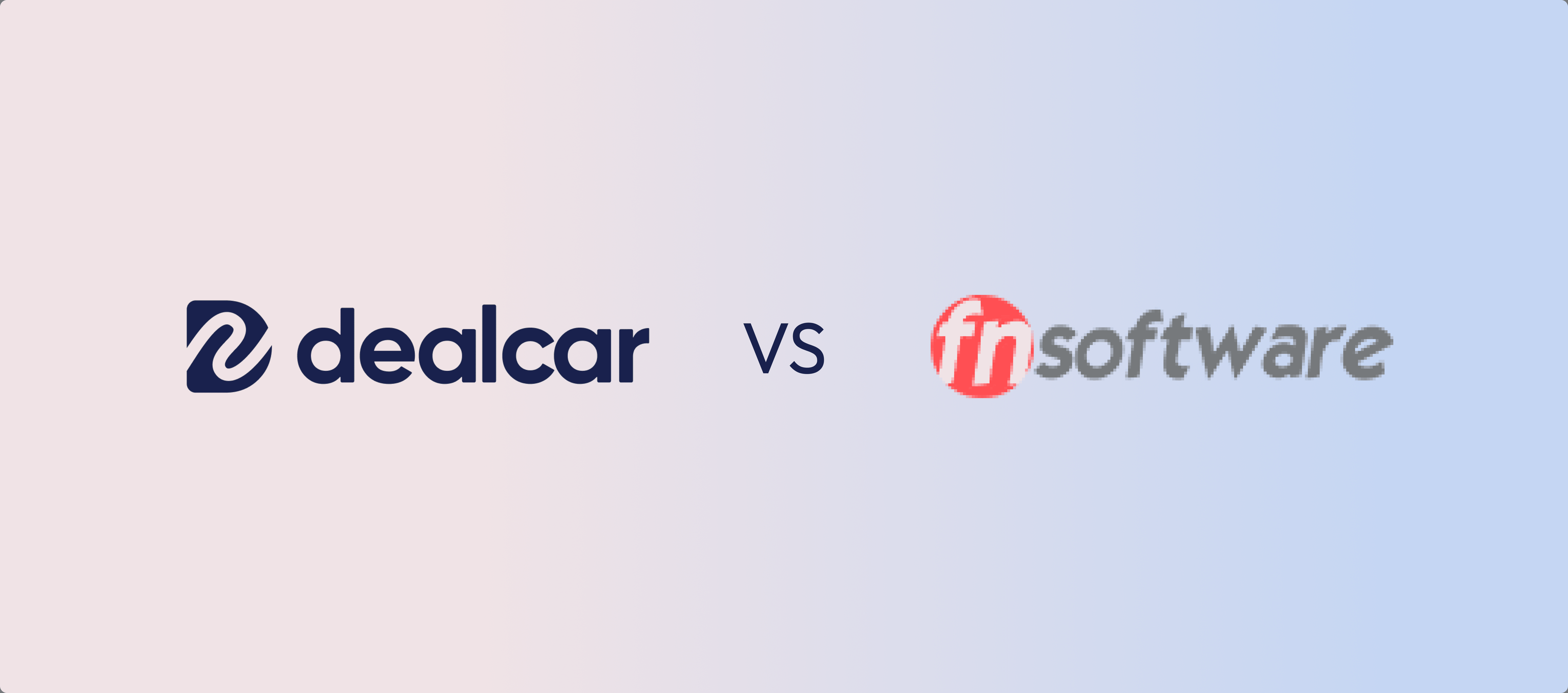 Dealcar vs. fnsoftware comparison