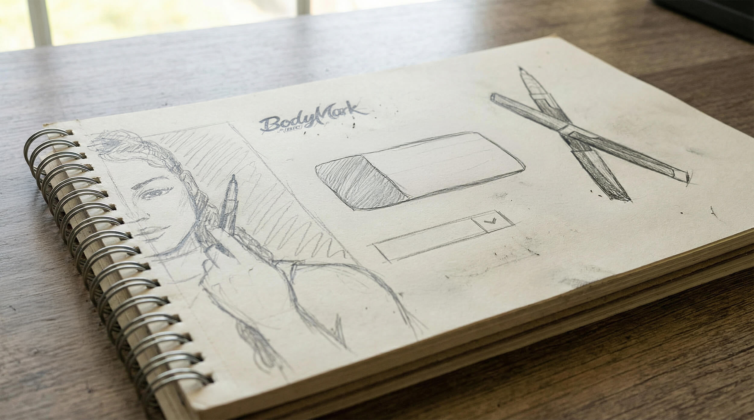 Bic BodyMark | Early Sketches