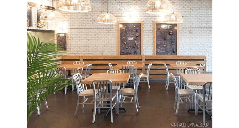 A photo showing the Durango's Mexican Grill restaurant with tables and chairs.