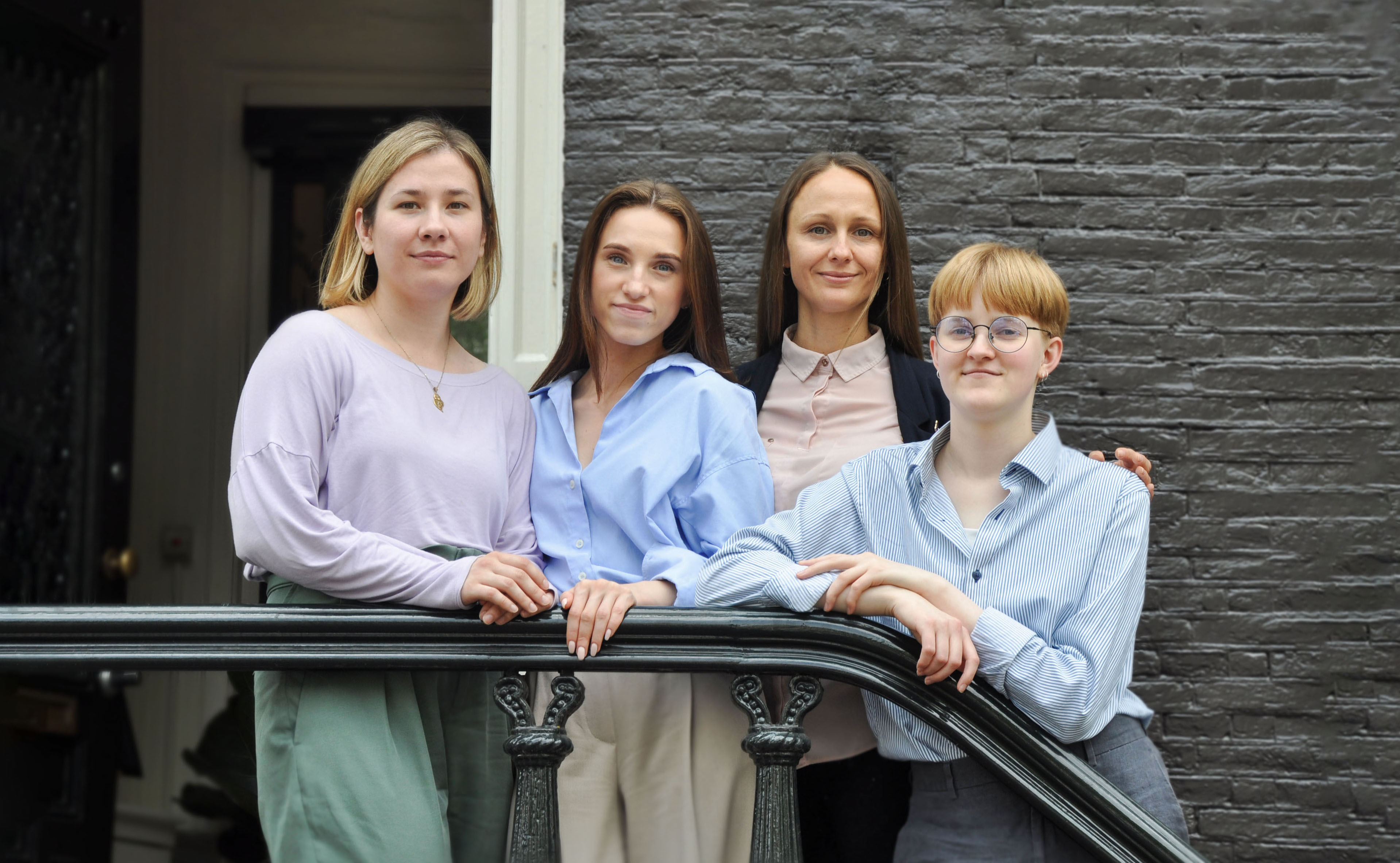 Team of the Empatia mental health program for displaced Ukrainians in the Netherlands