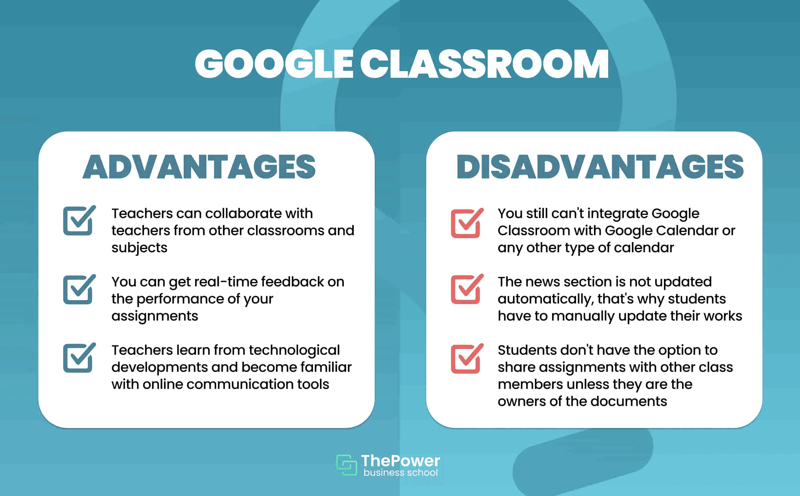 Why use Google Classroom