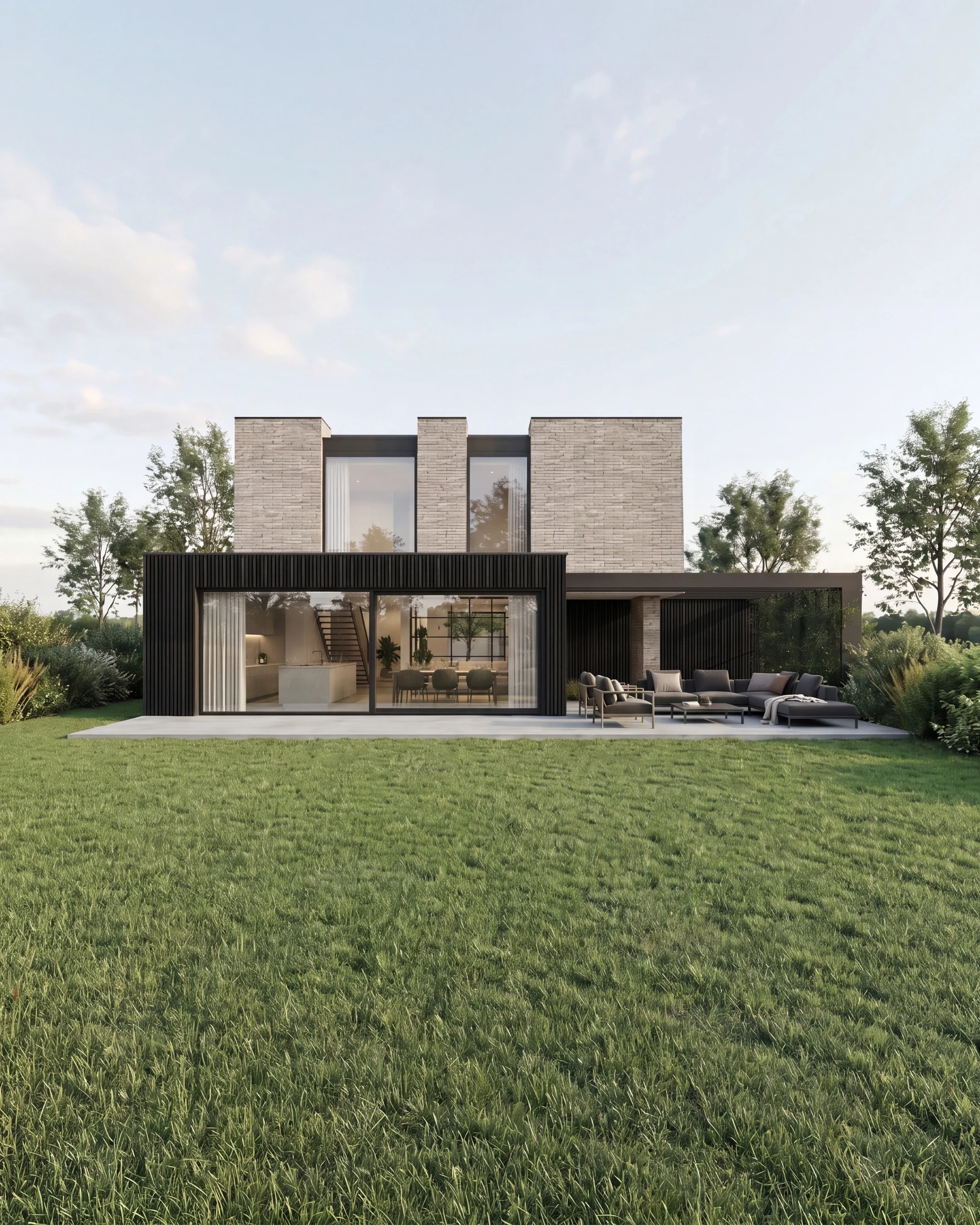 Villa G Gartenansicht