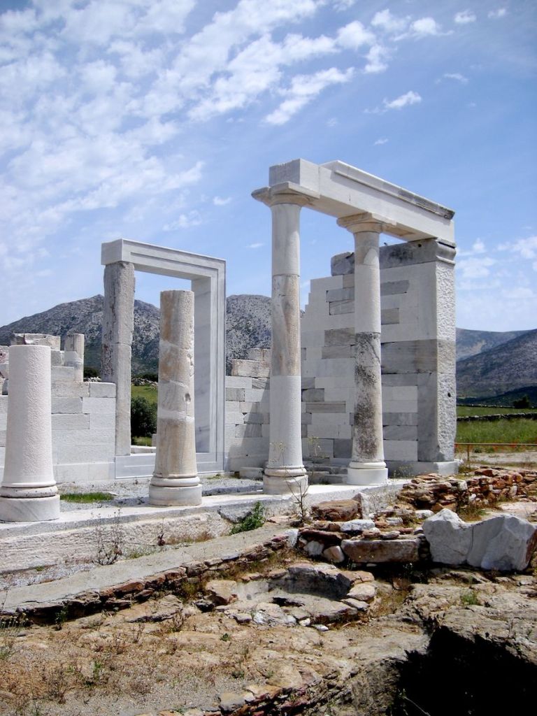 temple of demeter, naxos