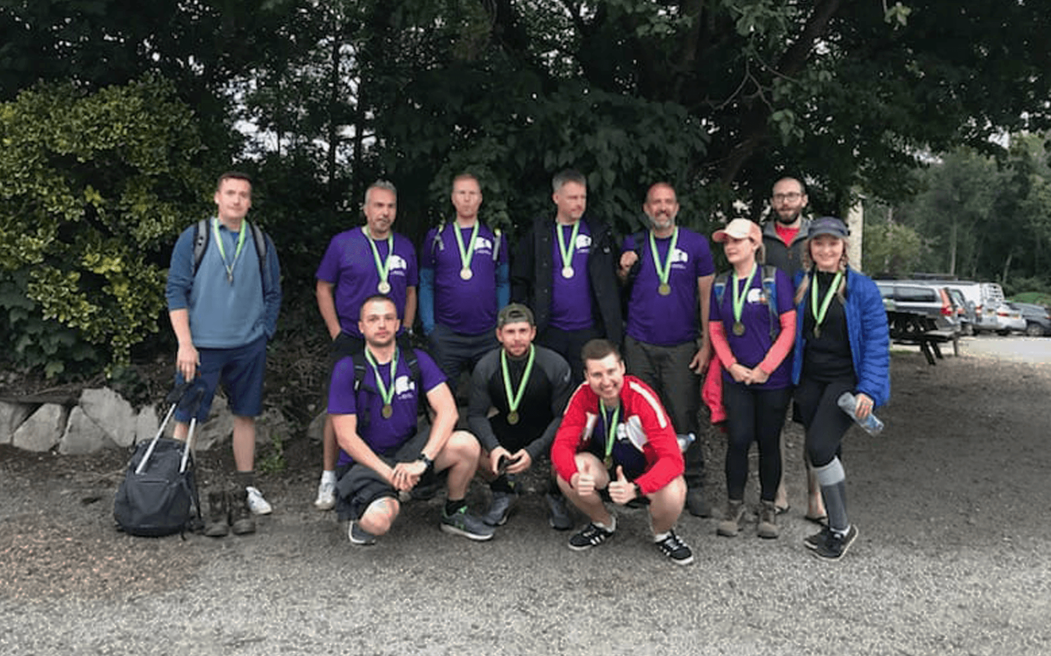 Vianet Team at Yorkshire Three Peaks