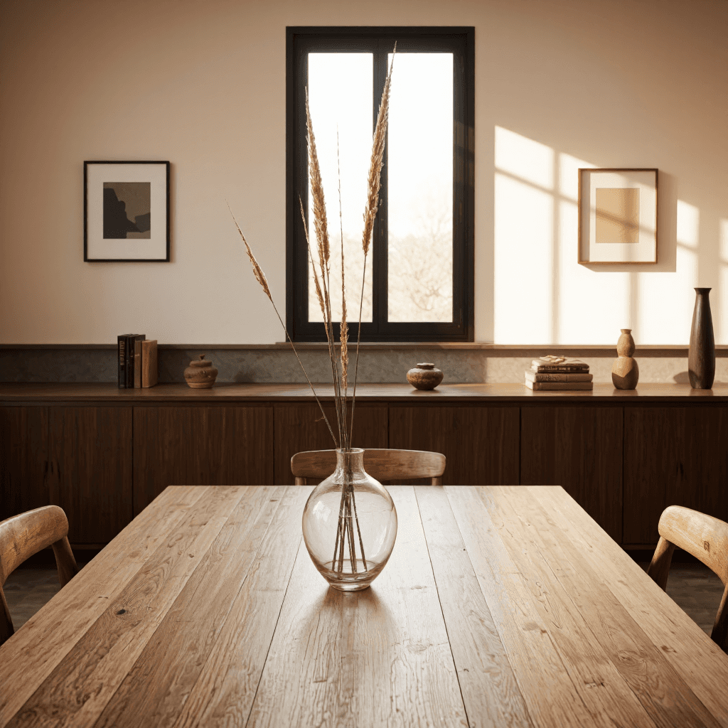 product photography of Home Furniture/Dining Setup