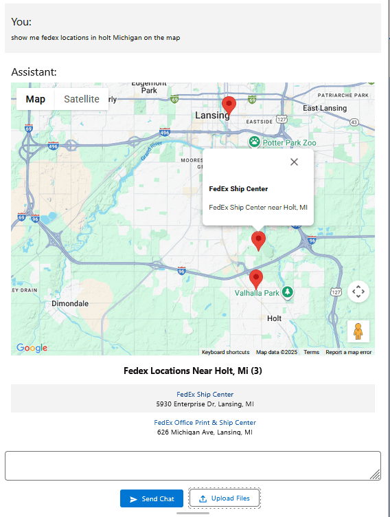 An image of Freelio's project ui