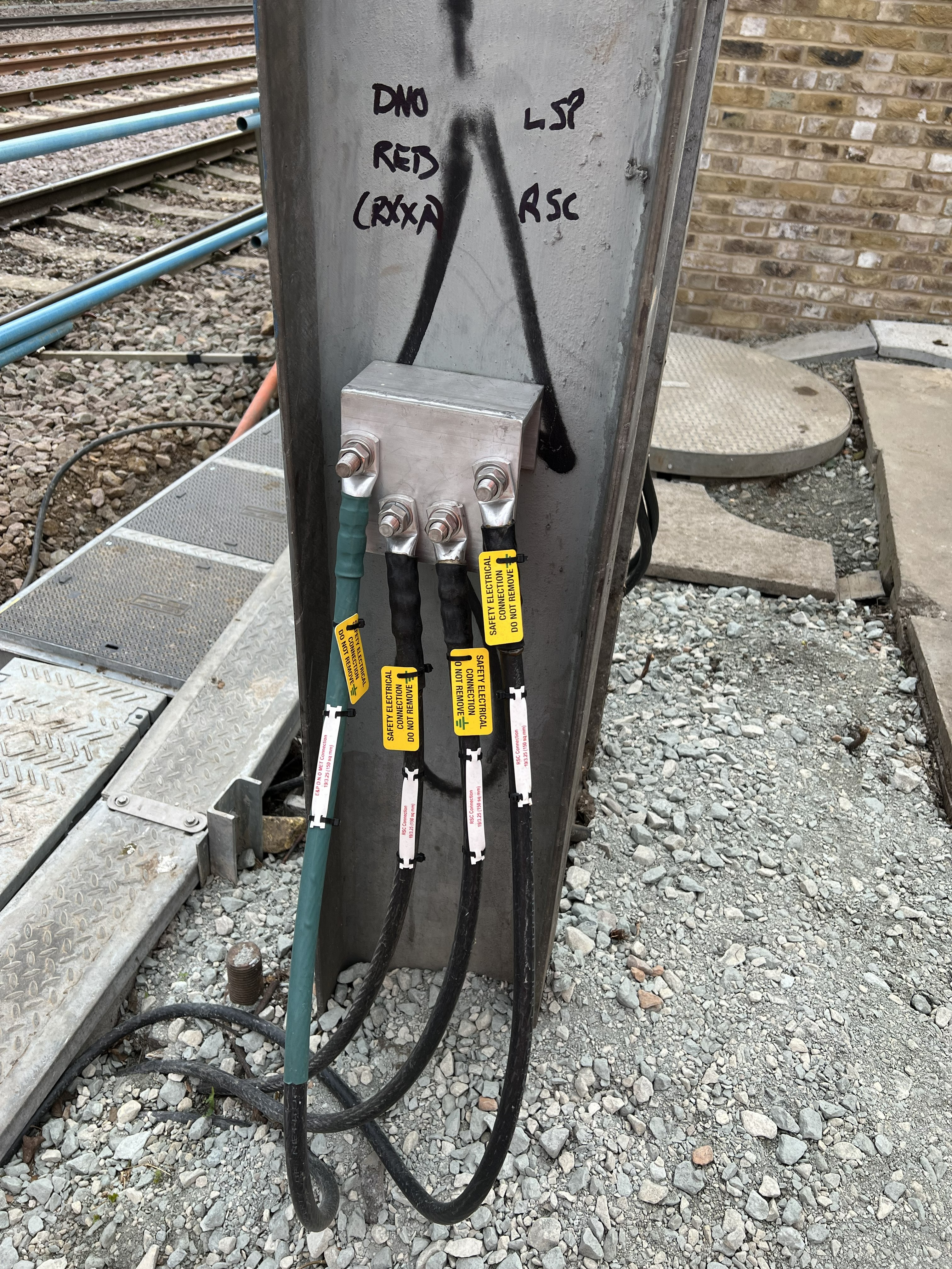 An electrical rail project completed by DPH