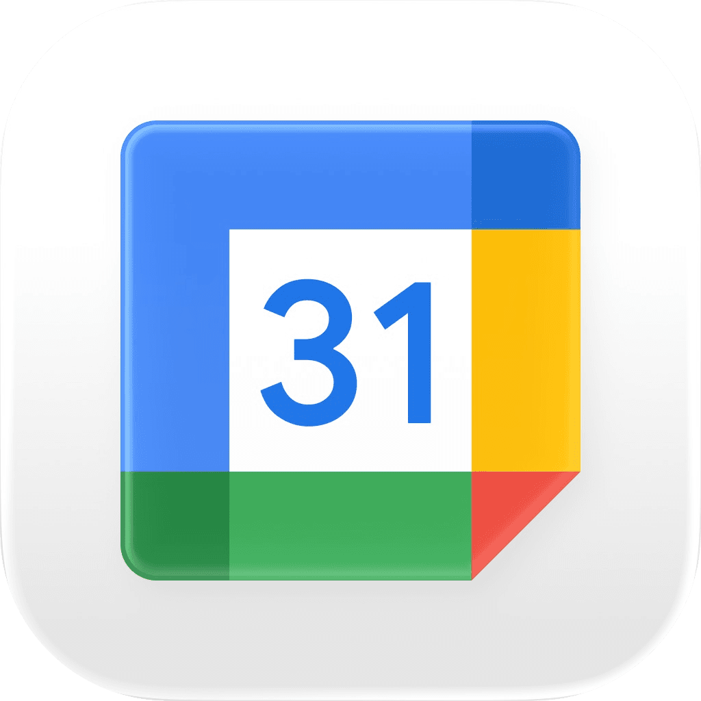 Apple Calendar and Google Calendar integration icons