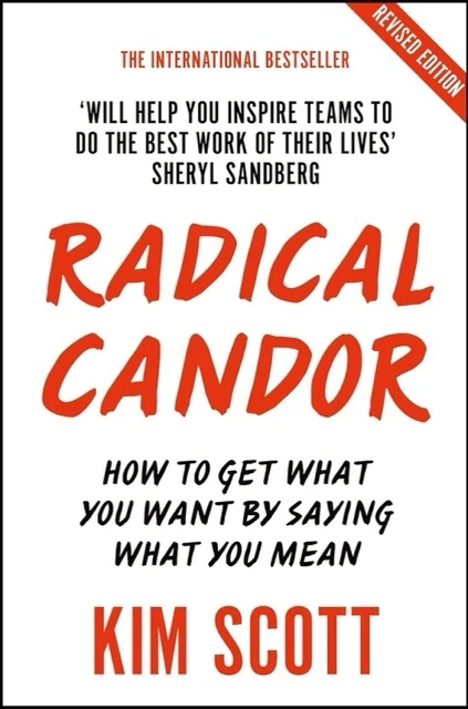 Capa do livro Radical Candor, de Kim Scott