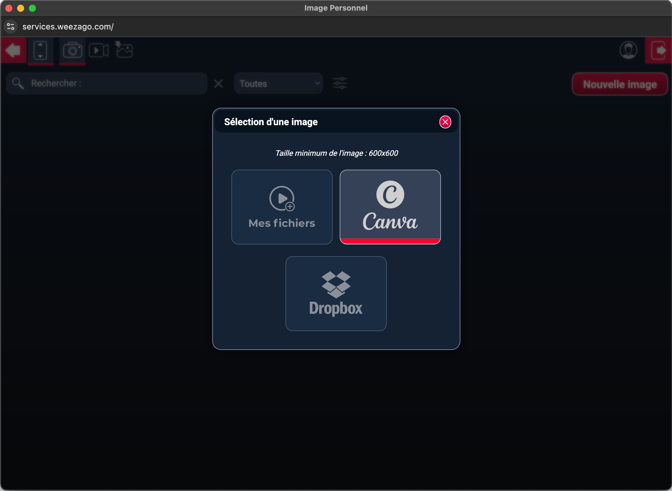 Weezago - Digital Signage - CMS