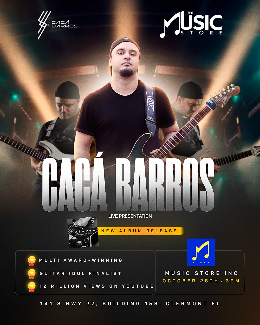 Brazilian Guitarrist Folder Design