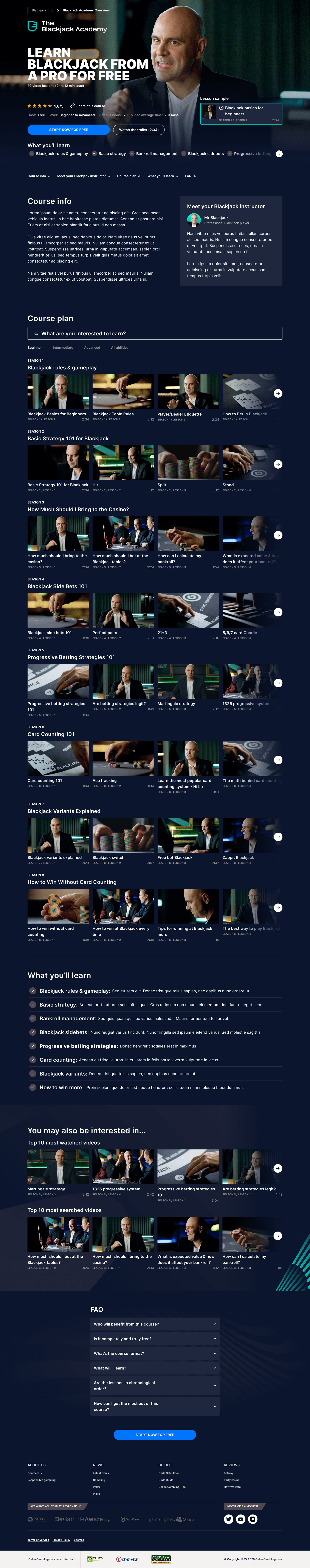 The Blackjack Academy