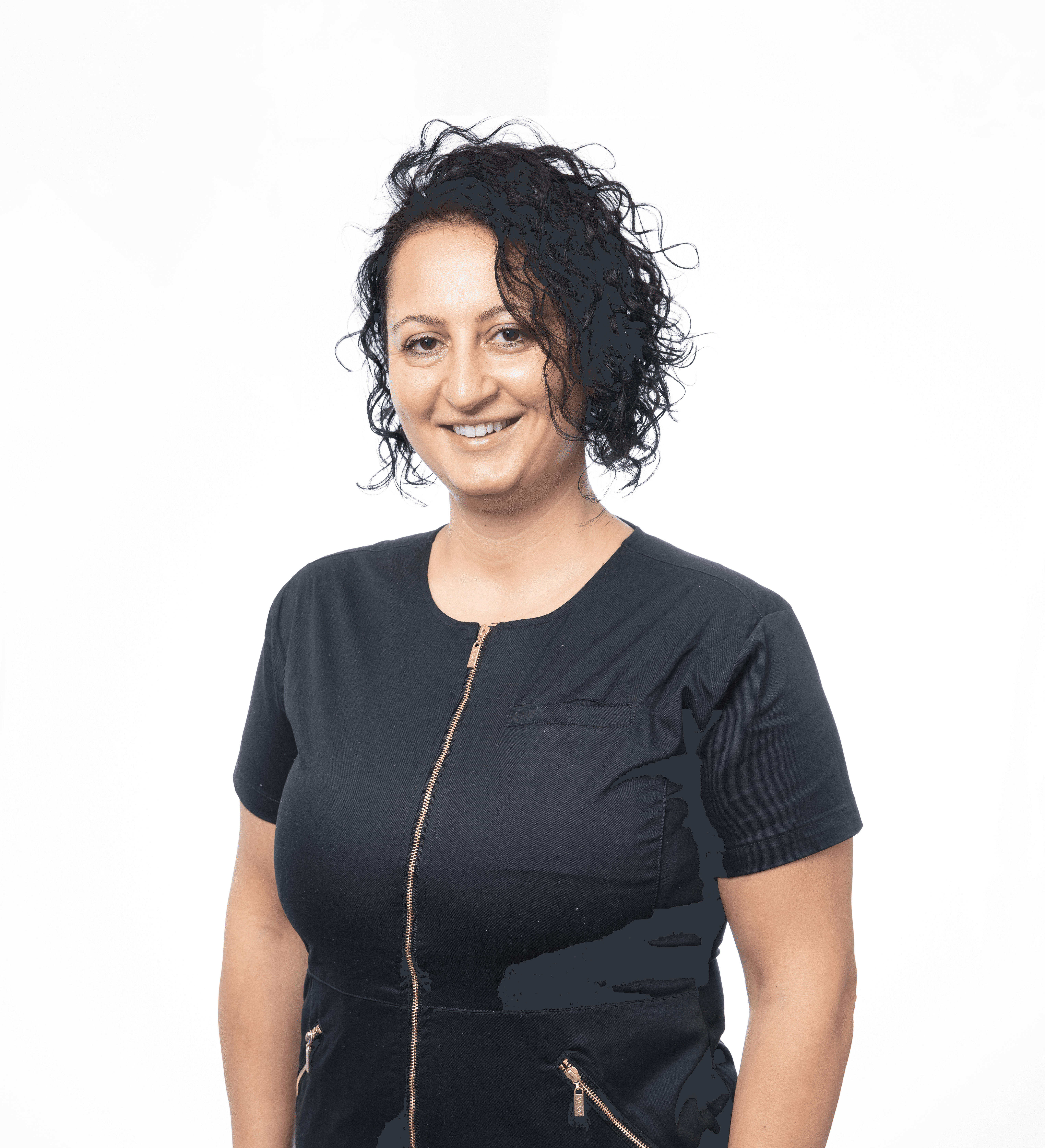 Tandhygienist Linda i klinikmiljö på Lunatandläkarna