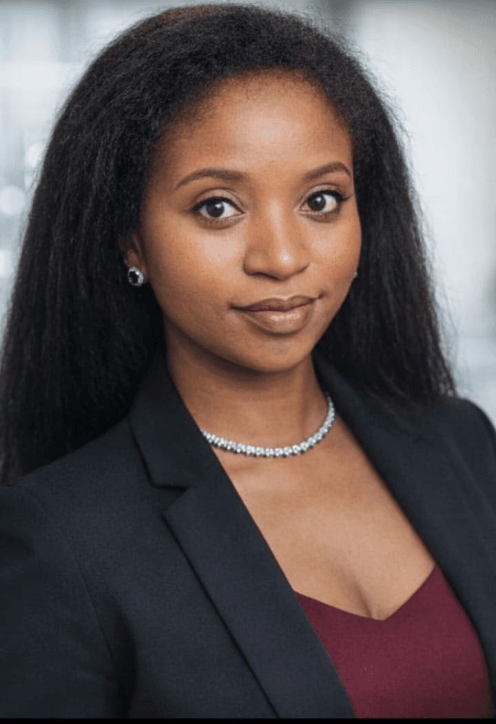 Professional woman looking at the camera
