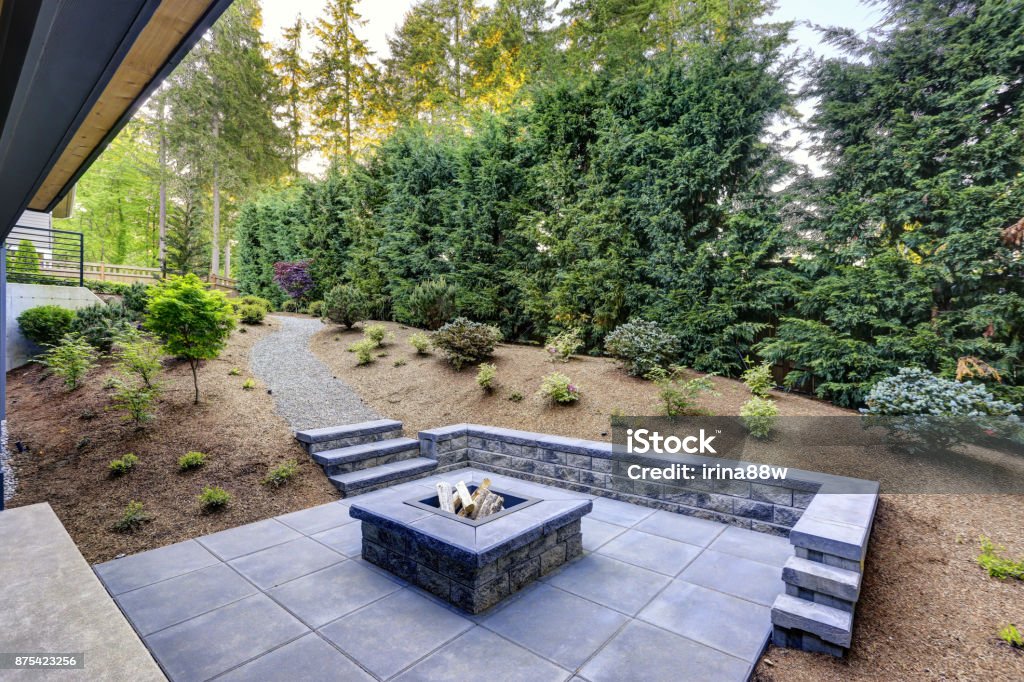 Retaining wall used for patios